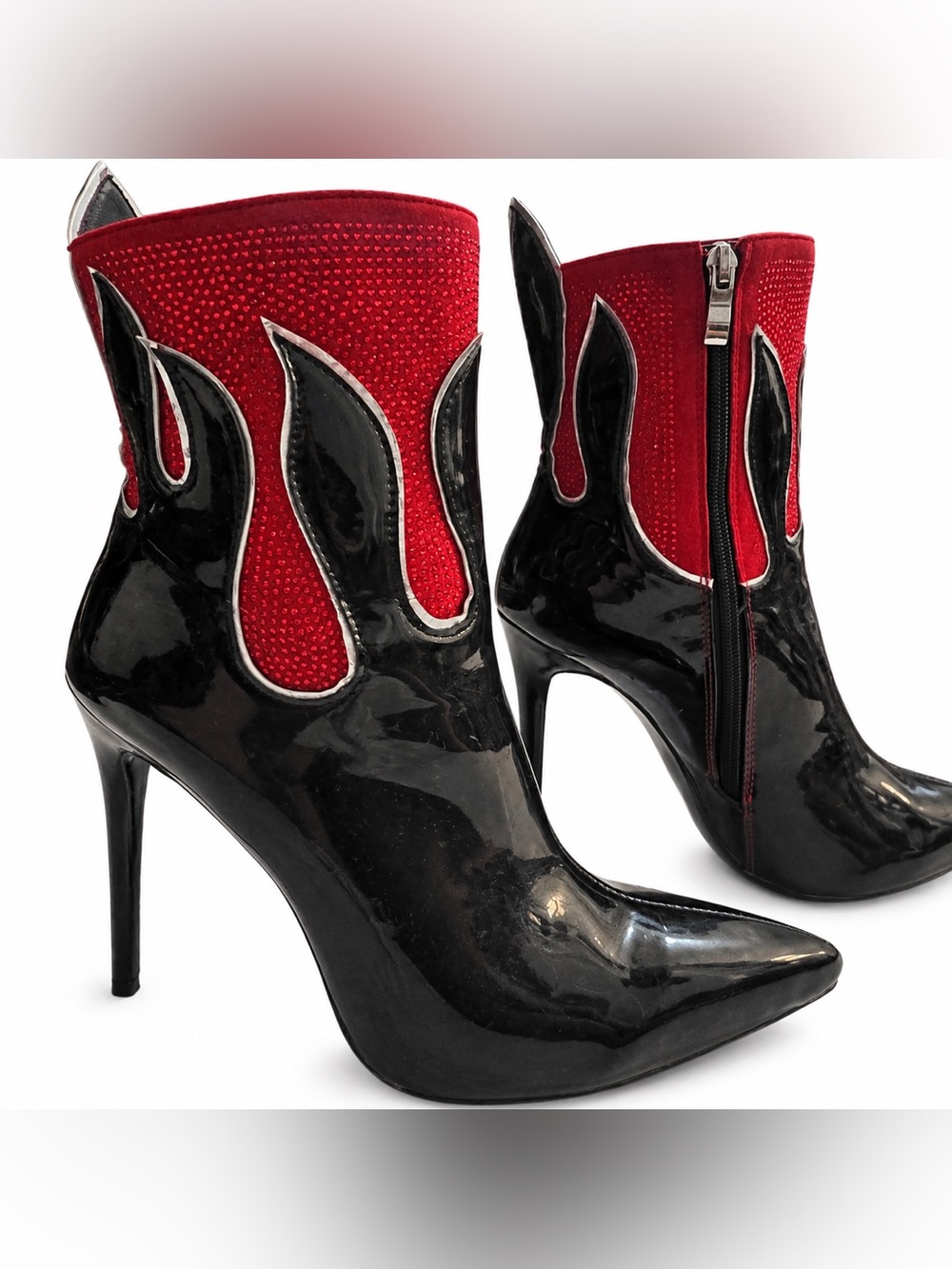 Brand New Red Hot Boots